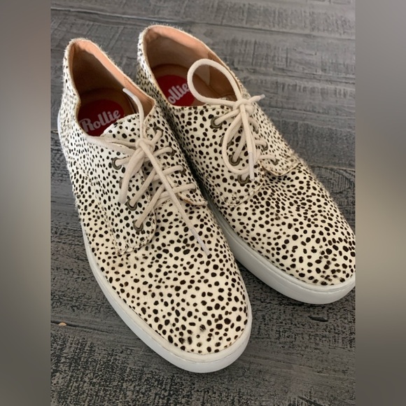 ROLLIE Nation Sneakers Womens
39 US 8 Derby City Snow Leopard
Platform Pony Hair - Picture 8 of 9
